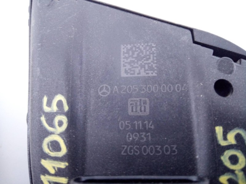 Recambio de pedal acelerador para mercedes-benz clase c (w205) lim. c 220 cdi bluetec (205.004) referencia OEM IAM A2053000004  