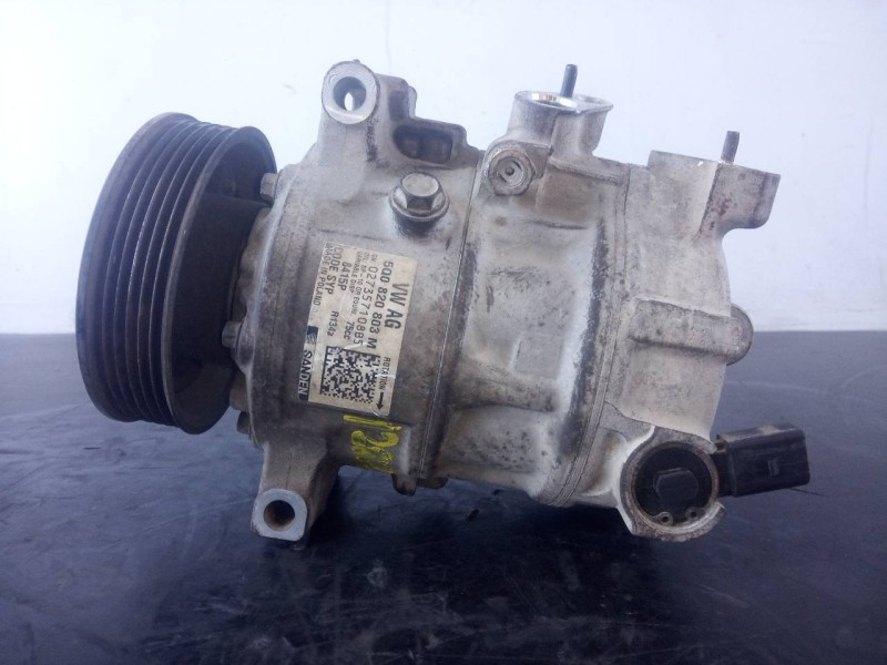 Recambio de compresor aire acondicionado para volkswagen caddy furgón/kombi monoespace referencia OEM IAM 5Q0820803M 027357108B5
