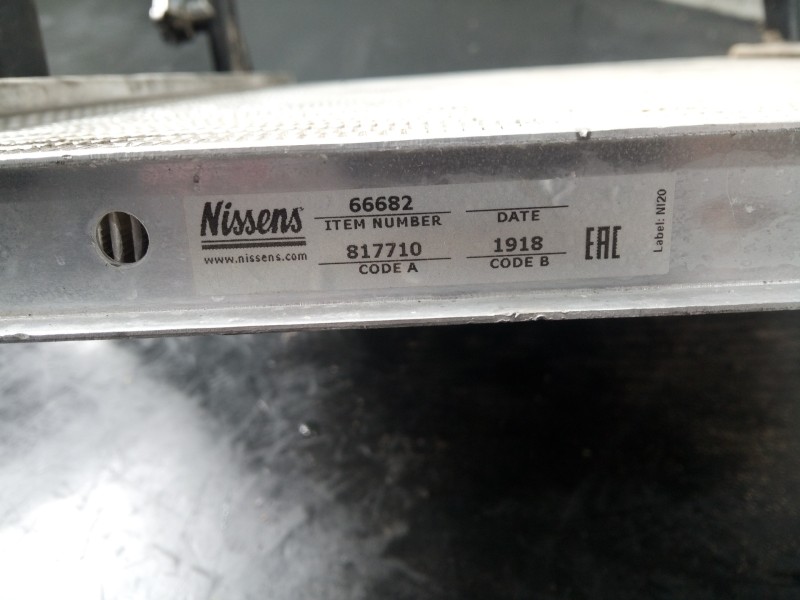 Recambio de radiador agua para kia sorento 2.5 crdi vgt ex1 referencia OEM IAM 817710 66682 P2-B6-9