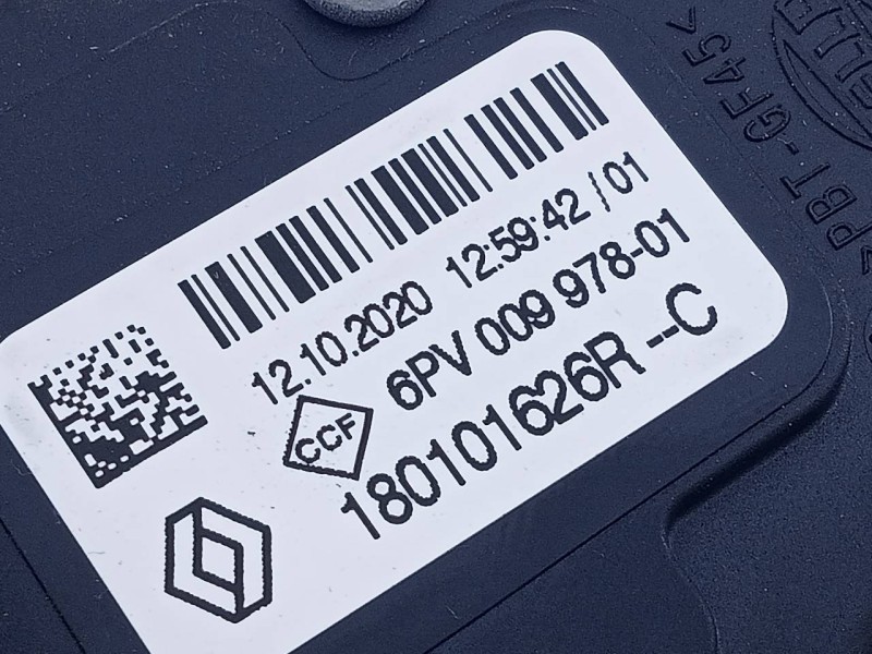 Recambio de pedal acelerador para renault master kasten l1h1 ka 2,8t referencia OEM IAM 180101626R 6PV00997801 E2-A1-45-1