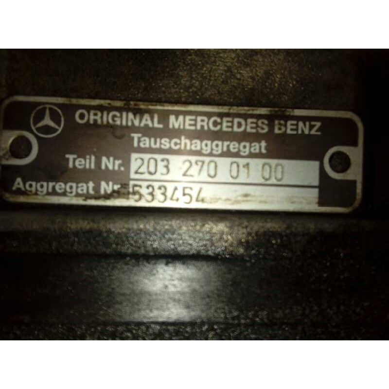 Recambio de caja cambios para mercedes-benz clase e (w210) berlina diesel 2.2 cdi cat referencia OEM IAM 203270 533454 M1-B3-65