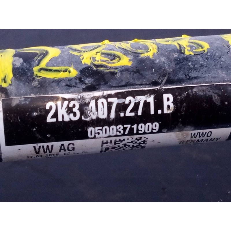 Recambio de transmision delantera izquierda para volkswagen caddy furgón/kombi monoespace referencia OEM IAM 2K3407271B  P1-B6-1