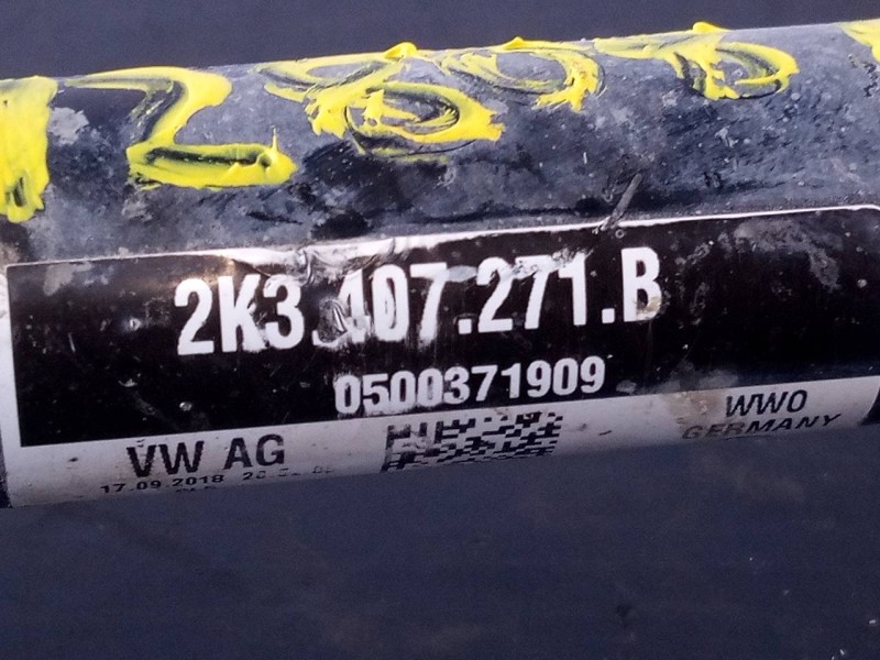 Recambio de transmision delantera izquierda para volkswagen caddy furgón/kombi monoespace referencia OEM IAM 2K3407271B  P1-B6-1