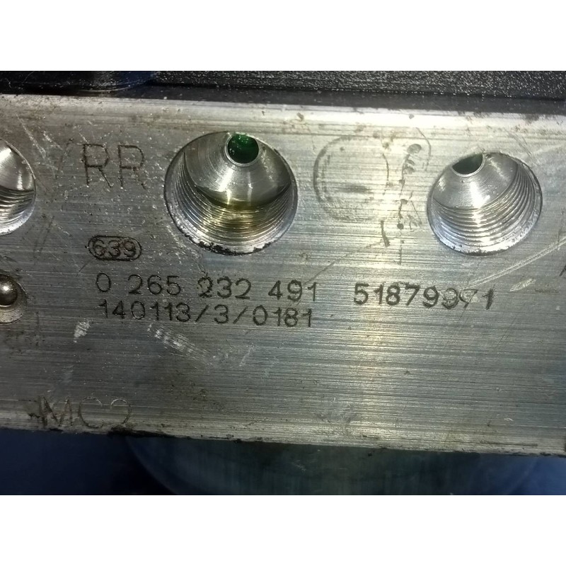 Recambio de abs para fiat fiorino sx furg. referencia OEM IAM 51879971 0265232491 P3-B8-27-3