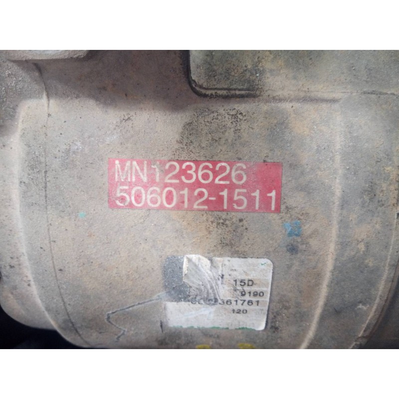 Recambio de compresor aire acondicionado para mitsubishi l 200 (ka0/kb0) cabina doble intense 4x4 referencia OEM IAM MN123626 50