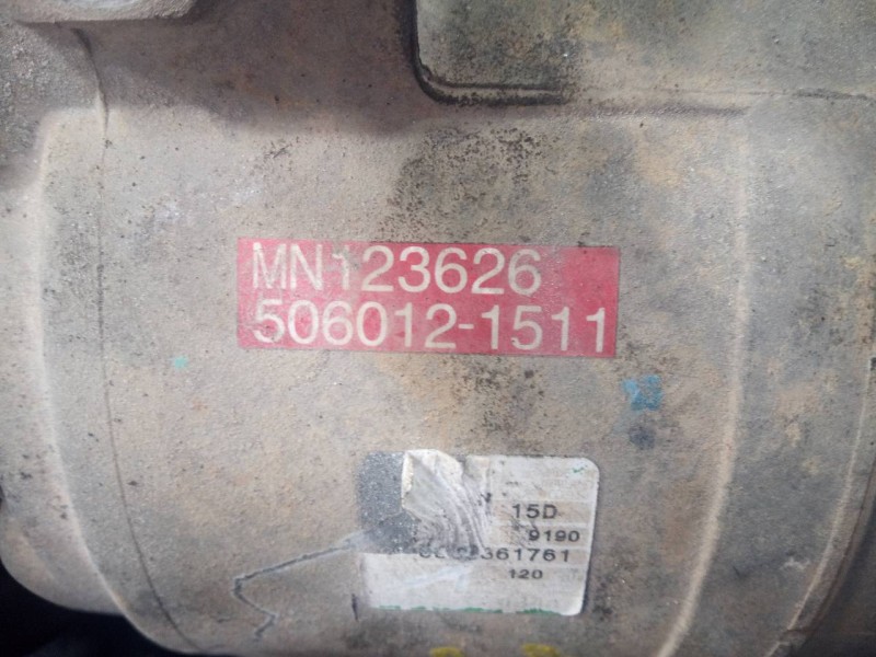 Recambio de compresor aire acondicionado para mitsubishi l 200 (ka0/kb0) cabina doble intense 4x4 referencia OEM IAM MN123626 50