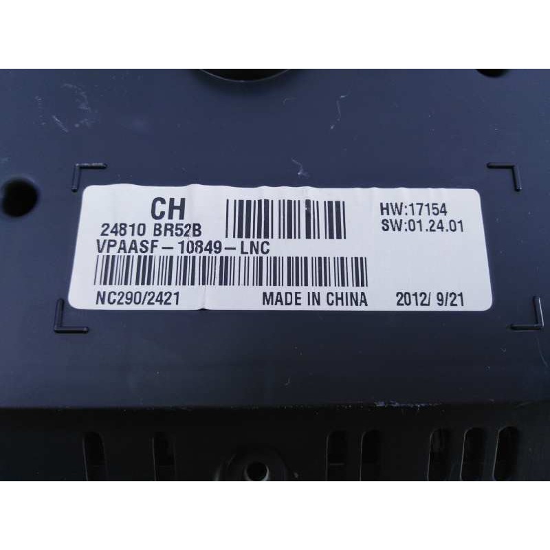 Recambio de cuadro instrumentos para nissan qashqai (j10) acenta referencia OEM IAM 24810BR52B  E3-B4-27-1