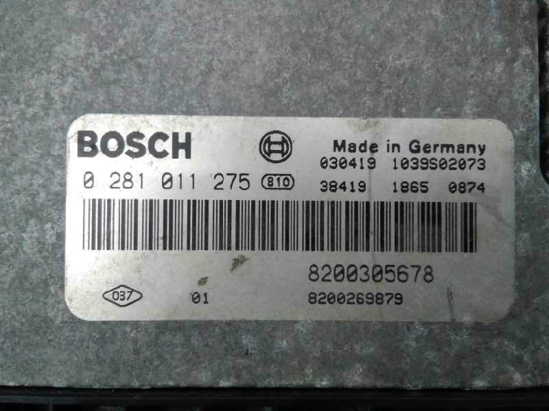 Recambio de centralita motor uce para renault scenic ii referencia OEM IAM 8200305678 0281011275 E2-A1-38-2