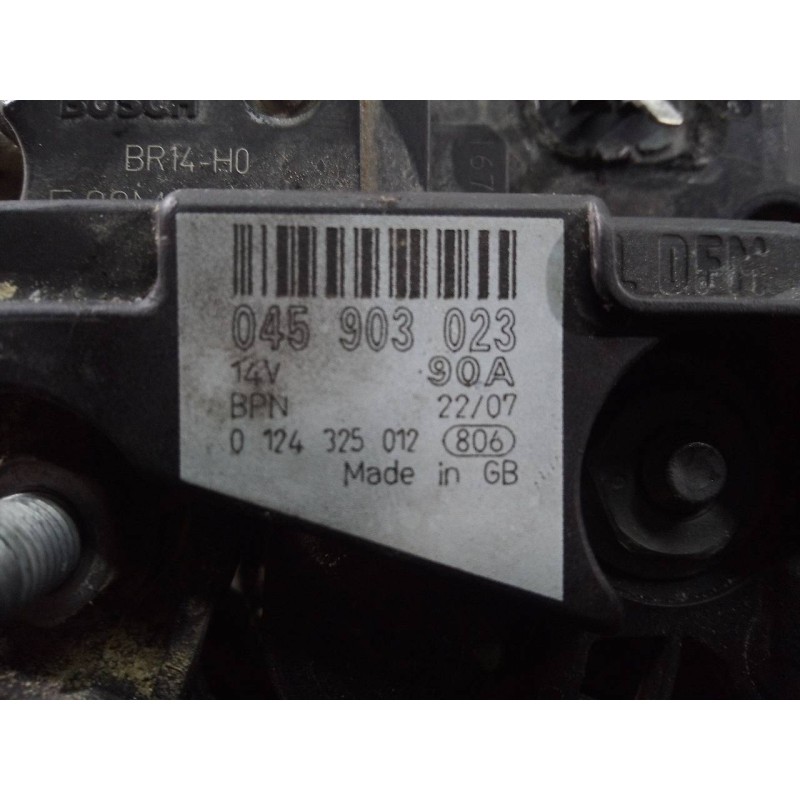 Recambio de alternador para skoda fabia (6y2/6y3) comfort line referencia OEM IAM 045903023  P3-B5-17-1