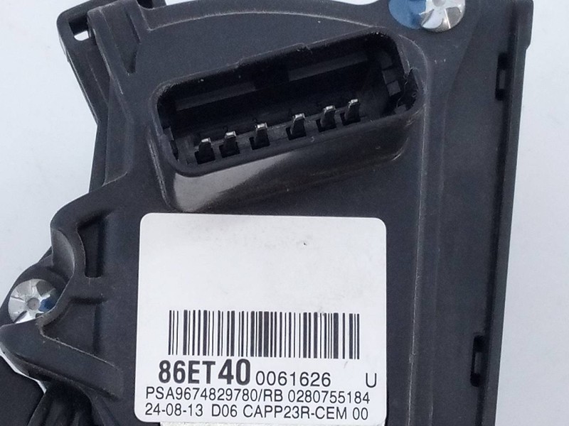 Recambio de pedal acelerador para citroën c4 picasso attraction referencia OEM IAM 9674829780  E3-B2-31-4