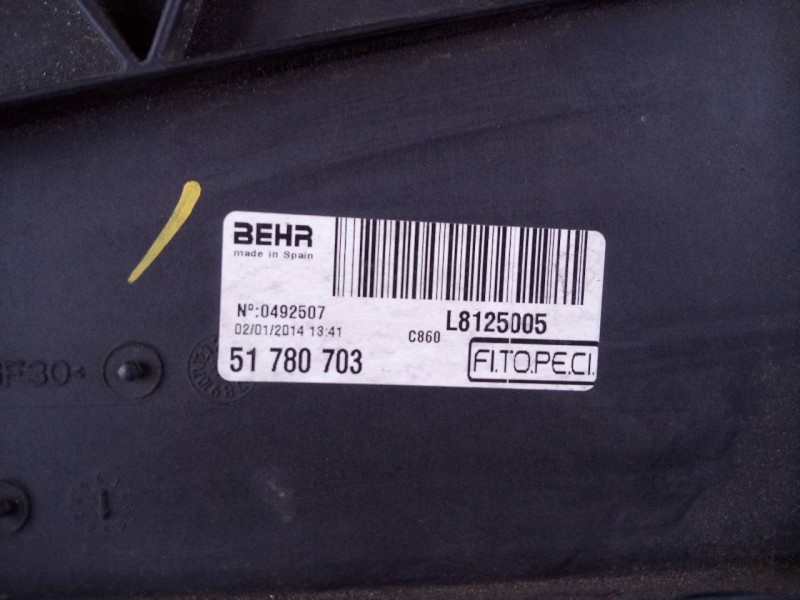 Recambio de electroventilador para fiat fiorino sx furg. referencia OEM IAM 51780703 51854570 P2--B8-8