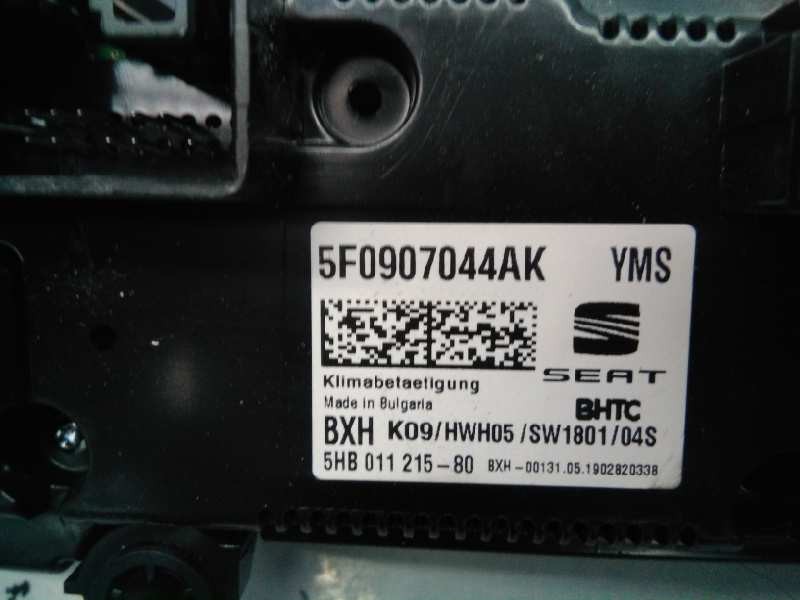 Recambio de mando climatizador para seat leon (5f1) style referencia OEM IAM 5F0907044AK  E2-A1-18-7