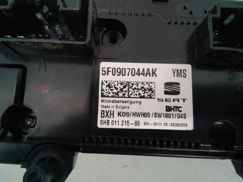 Recambio de mando climatizador para seat leon (5f1) style referencia OEM IAM 5F0907044AK  E2-A1-18-7