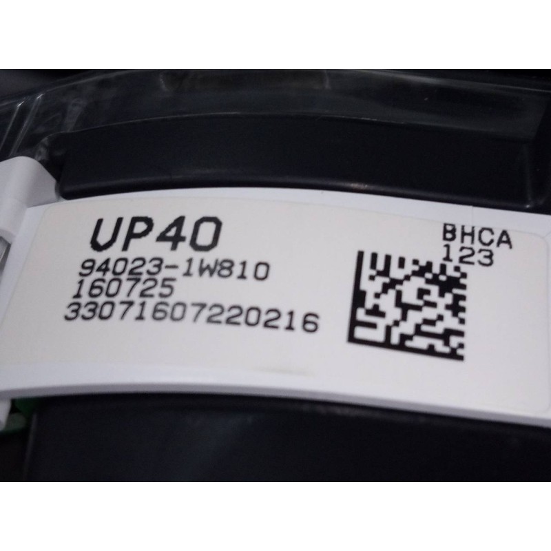 Recambio de cuadro instrumentos para kia rio concept referencia OEM IAM 940231W810  E1-B2-31-1