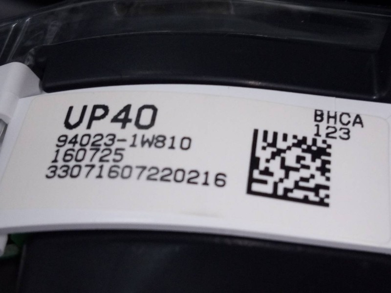 Recambio de cuadro instrumentos para kia rio concept referencia OEM IAM 940231W810  E1-B2-31-1