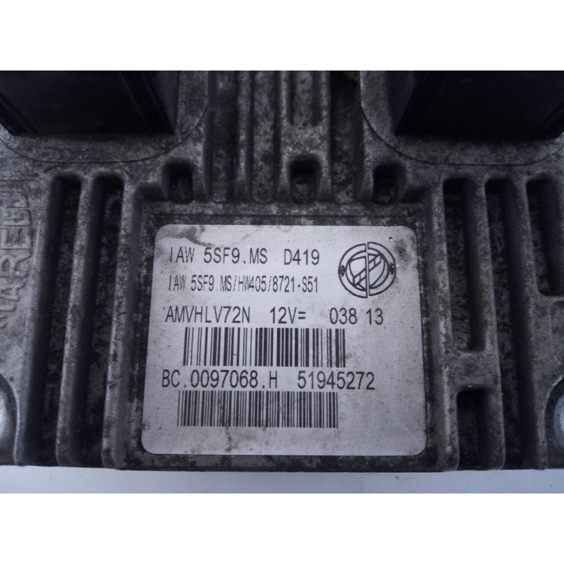 Recambio de centralita motor uce para fiat nuova 500 (150) pop referencia OEM IAM 51945272  E3-A4-22-1