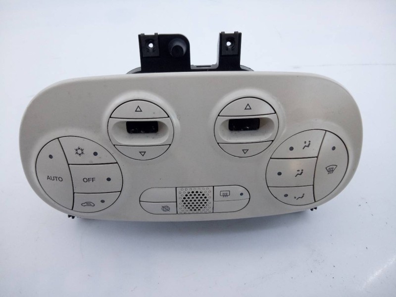 Recambio de mando climatizador para fiat nuova 500 (150) pop referencia OEM IAM 735576405  E3-A4-23-3