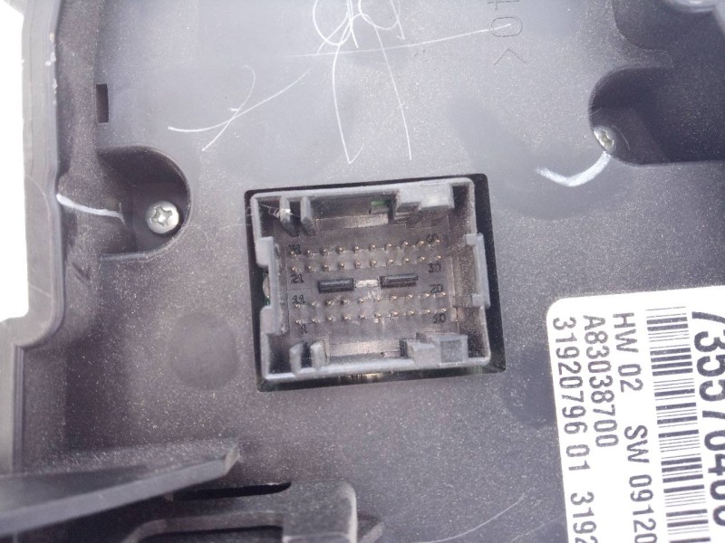 Recambio de mando climatizador para fiat nuova 500 (150) pop referencia OEM IAM 735576405  E3-A4-23-3