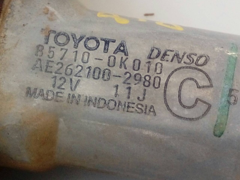 Recambio de elevalunas delantero derecho para toyota hilux (kun) double cab 4x4 referencia OEM IAM 698100K041  E2-B4-8-1