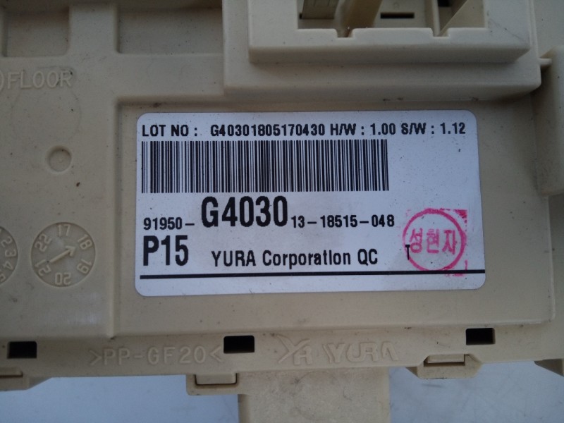 Recambio de caja reles / fusibles para hyundai i30 fastback tecno referencia OEM IAM G40301310515848  E3-A3-36-1