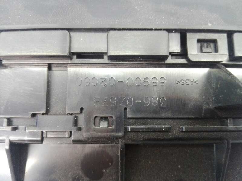 Recambio de mando climatizador para toyota auris advance referencia OEM IAM 5590002C60 3860Z67B E3-B2-2-3