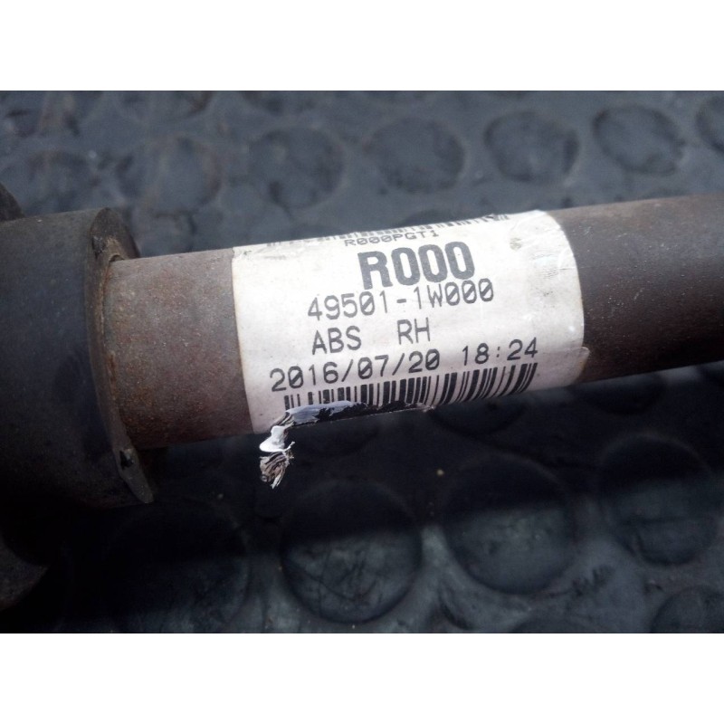 Recambio de transmision delantera derecha para kia rio concept referencia OEM IAM 495011W200  P1-A6-32