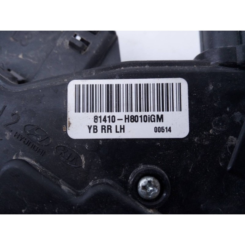 Recambio de cerradura puerta trasera izquierda para kia rio (yb) drive referencia OEM IAM 81410H8010IGM  E2-B5-55-1