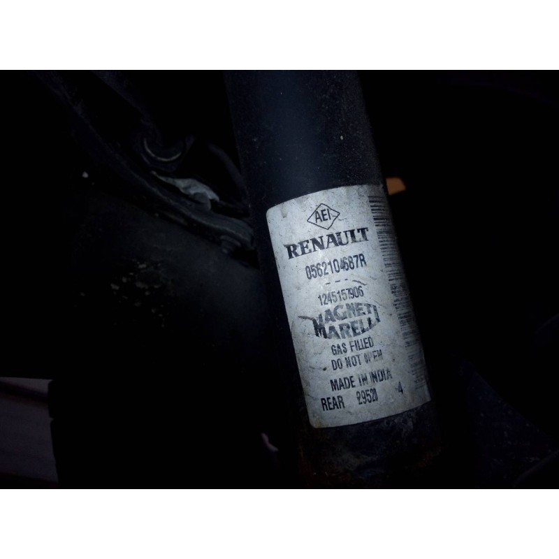 Recambio de amortiguador trasero derecho para dacia lodgy laureate referencia OEM IAM 0562104687R  