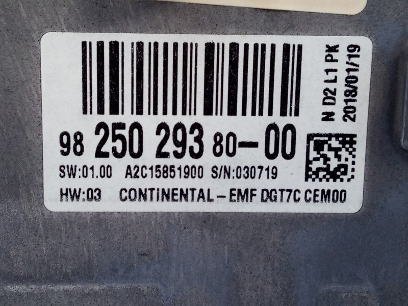 Recambio de sistema audio / radio cd para citroën c4 grand picasso shine referencia OEM IAM 982502938000 9822729680 E3-B2-22-1