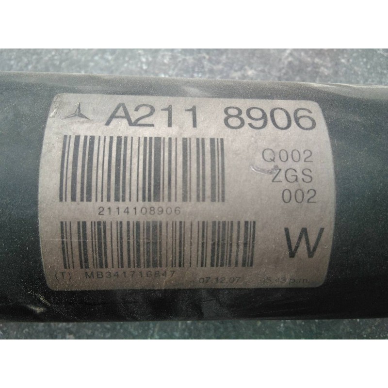 Recambio de transmision central para mercedes-benz clase cls (w219) 320 cdi (219.322) referencia OEM IAM A2118906  P1-A1-36