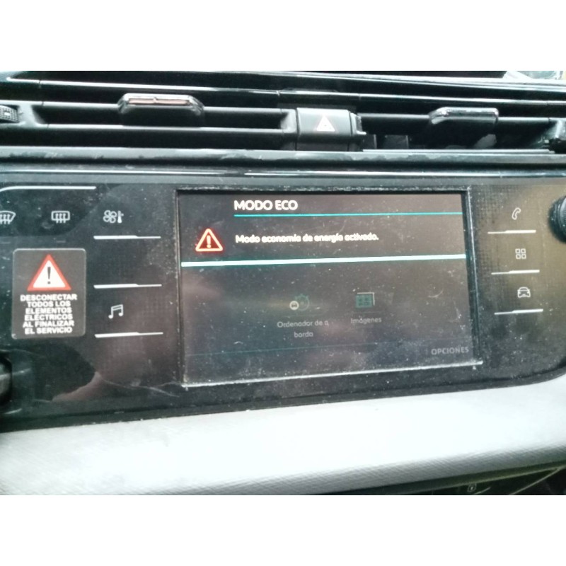 Recambio de sistema audio / radio cd para citroën c4 grand picasso shine referencia OEM IAM 982502938000 9822729680 E3-B2-22-1