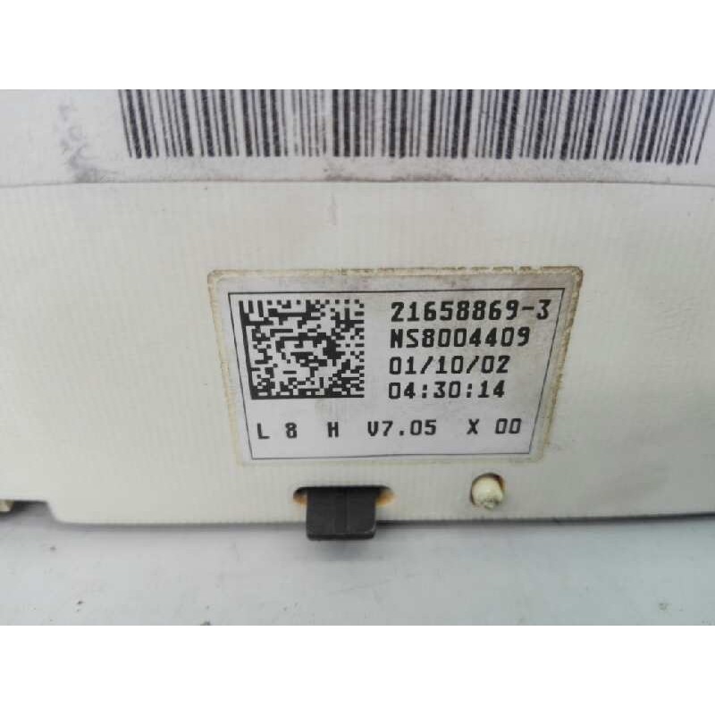 Recambio de cuadro instrumentos para renault scenic rx4 (ja0) referencia OEM IAM P8200213795 NS00337403 E2-A1-34-3