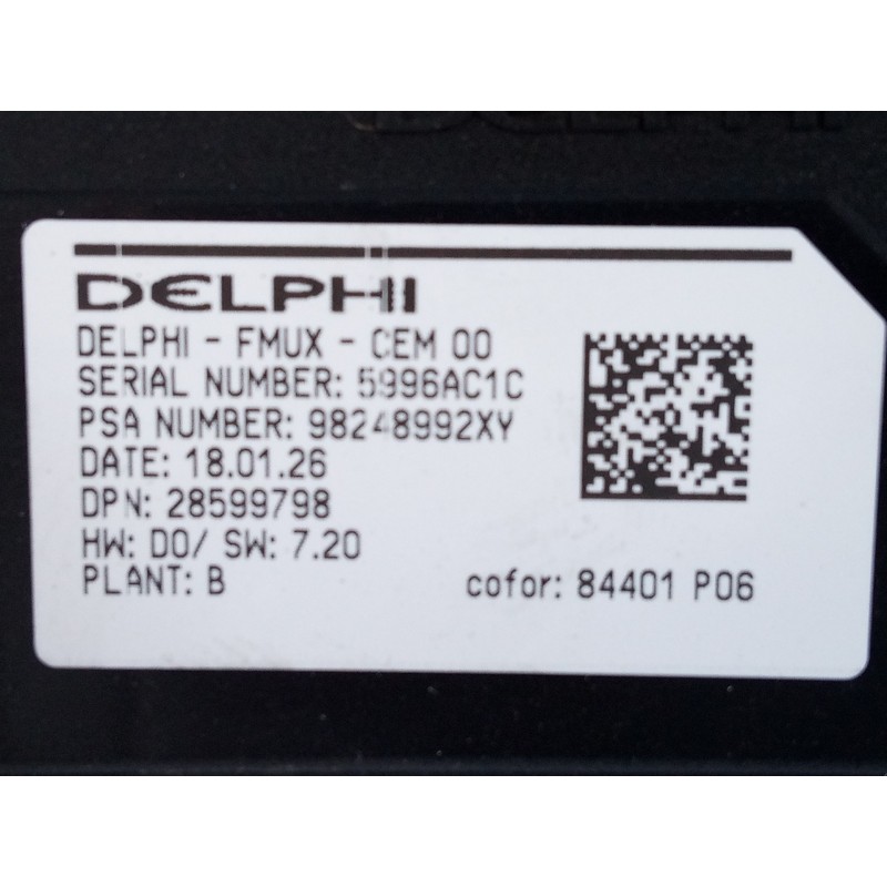 Recambio de sistema audio / radio cd para citroën c4 grand picasso shine referencia OEM IAM 982502938000 9822729680 E3-B2-22-1