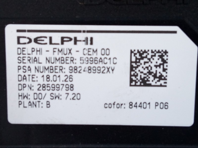 Recambio de sistema audio / radio cd para citroën c4 grand picasso shine referencia OEM IAM 982502938000 9822729680 E3-B2-22-1