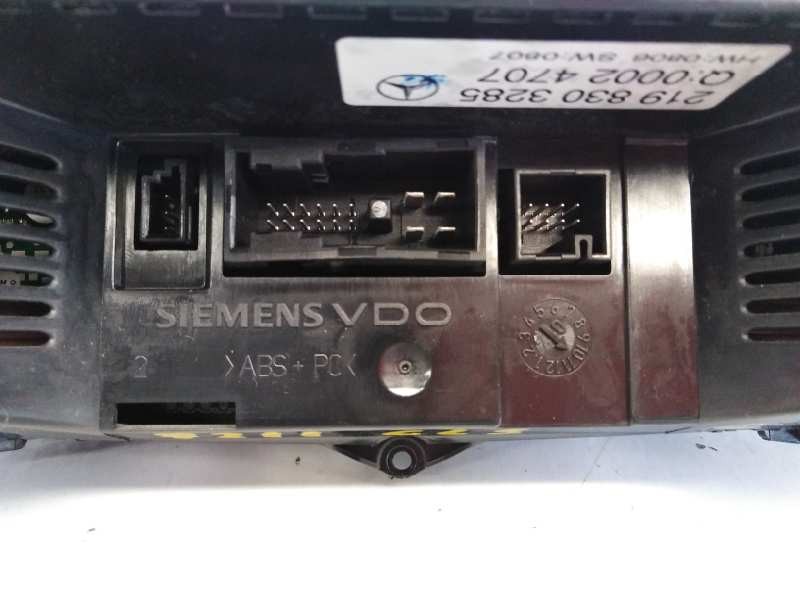 Recambio de mando climatizador para mercedes-benz clase cls (w219) 320 cdi (219.322) referencia OEM IAM 2198303285  E3-A1-15-2