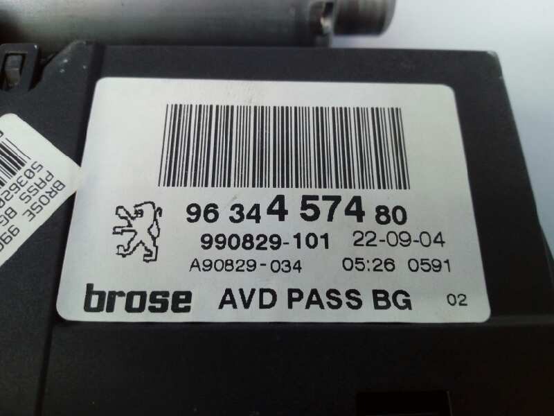 Recambio de motor elevalunas delantero derecho para peugeot 307 (s1) referencia OEM IAM 9634457480 990829101 E1-A4-26-1