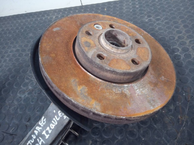 Recambio de mangueta delantera izquierda para volkswagen touareg (7l6) tdi r5 referencia OEM IAM 7L6407257A  P1-A4-14