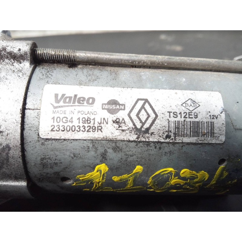 Recambio de motor arranque para dacia lodgy laureate referencia OEM IAM 10G41961JN 233003329R P3-B7-7-3