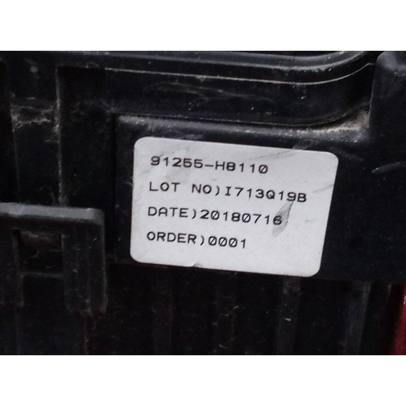 Recambio de caja reles / fusibles para kia rio (yb) drive referencia OEM IAM 91255H8110  