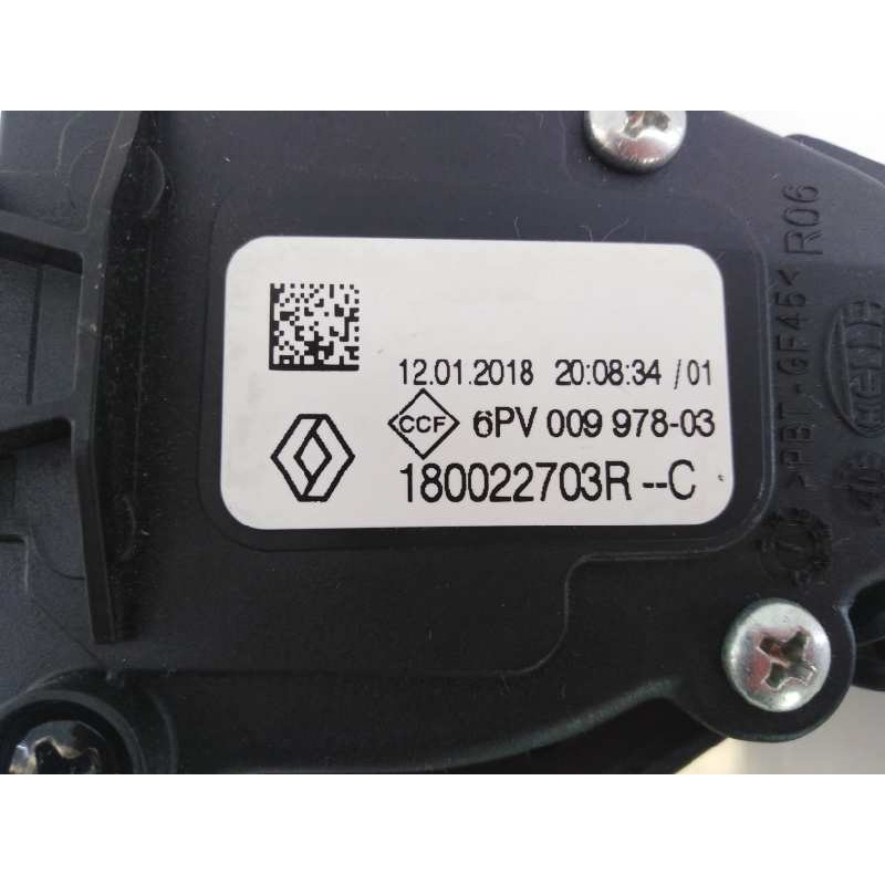 Recambio de pedal acelerador para dacia logan ii essential referencia OEM IAM 180022703RC 6PV00997803 E2-A1-17-1