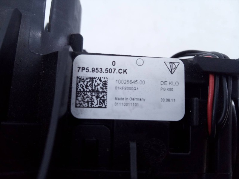 Recambio de mando intermitentes para porsche cayenne (typ 92aa) diesel platinum edition referencia OEM IAM KL8M9704 7P5953507CK 