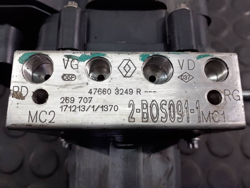 Recambio de abs para dacia logan ii essential referencia OEM IAM 476603249R  P3-A8-15-4
