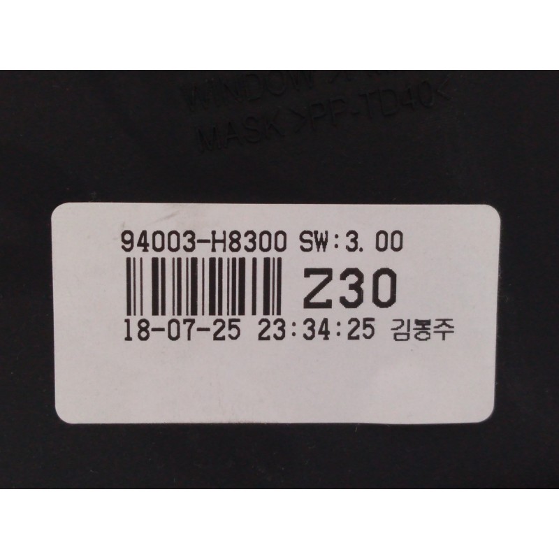 Recambio de cuadro instrumentos para kia rio (yb) drive referencia OEM IAM 94003H8300  E2-B5-28-1