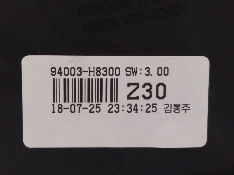 Recambio de cuadro instrumentos para kia rio (yb) drive referencia OEM IAM 94003H8300  E2-B5-28-1