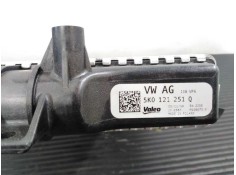 Recambio de radiador agua para skoda yeti referencia OEM IAM 5K0121251Q NUEVO T1-6-A4-1 2