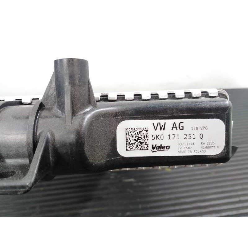 Recambio de radiador agua para skoda yeti referencia OEM IAM 5K0121251Q NUEVO T1-6-A4-1