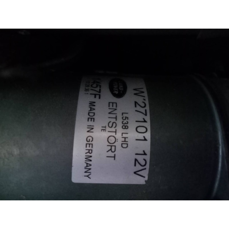 Recambio de motor limpia delantero para land rover evoque ingenium referencia OEM IAM W27101  
