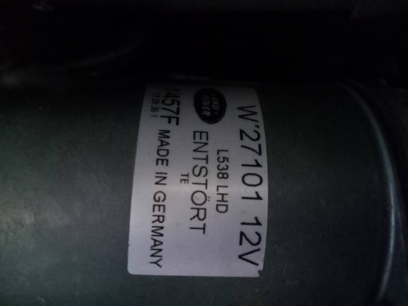 Recambio de motor limpia delantero para land rover evoque ingenium referencia OEM IAM W27101  