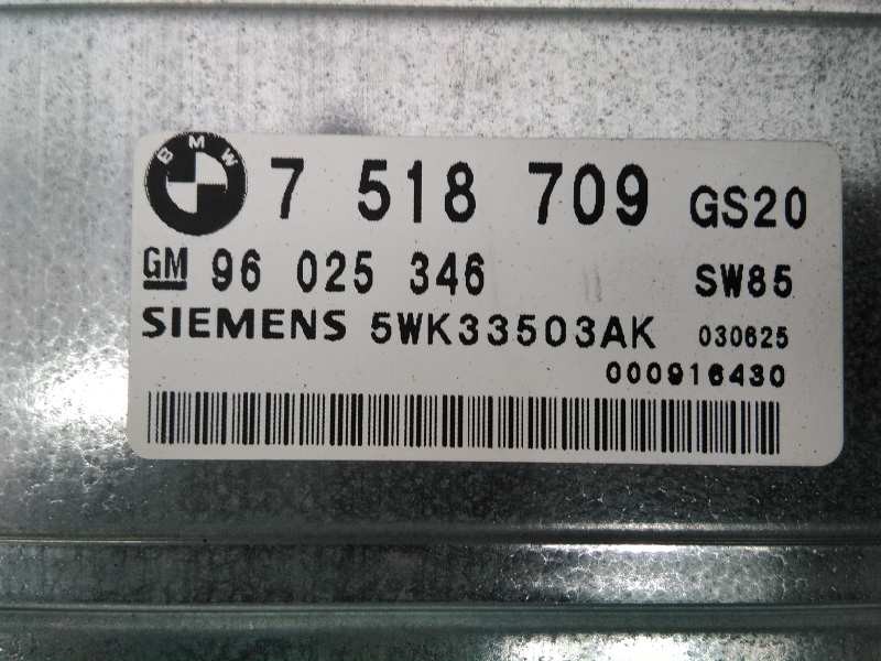 Recambio de centralita cambio automatico para bmw x5 (e53) 3.0i referencia OEM IAM 7518709 5WK33503AK E3-A2-33-4