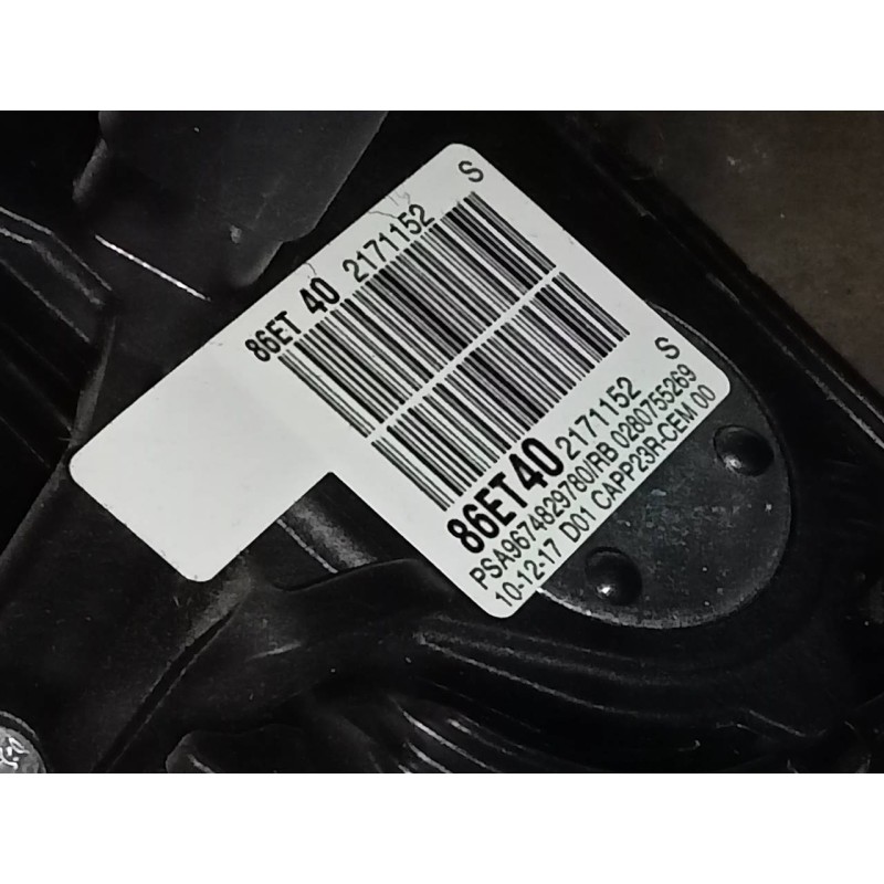 Recambio de pedal acelerador para citroën c4 picasso feel referencia OEM IAM 9674829780 0280755269 